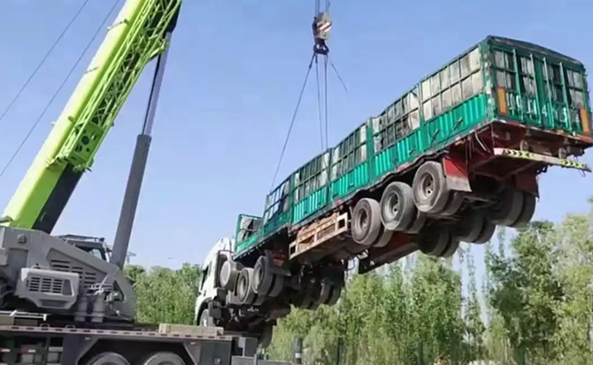古田道路脱困救援案例